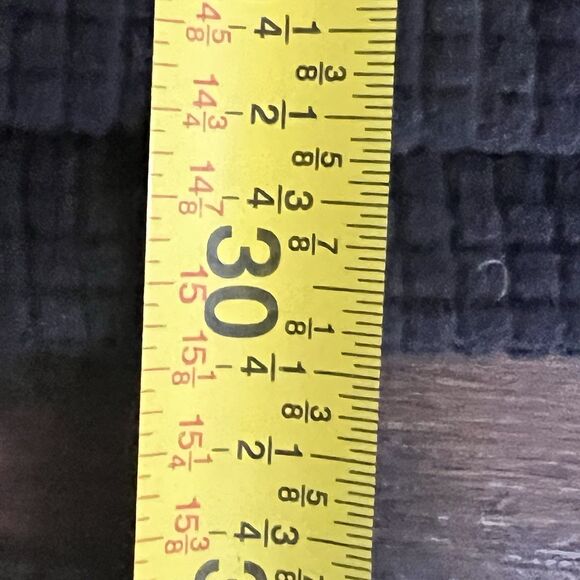 Timberland Men’s 3XL Waffle Fleece Long Sleeve Shirt Quarter Zip Pull Over Black - Picture 6 of 6